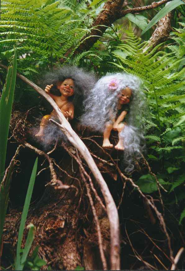 Ein Kobold-Pärchen in unserem Garten