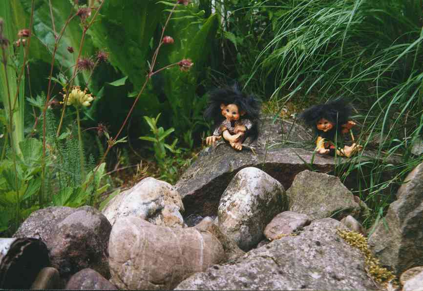 Kobolde in unserem Garten